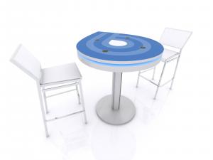 MODLE-1457 Wireless Charging Teardrop Table