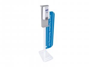 RELE-906 Hand Sanitizer Stand w/ Graphic